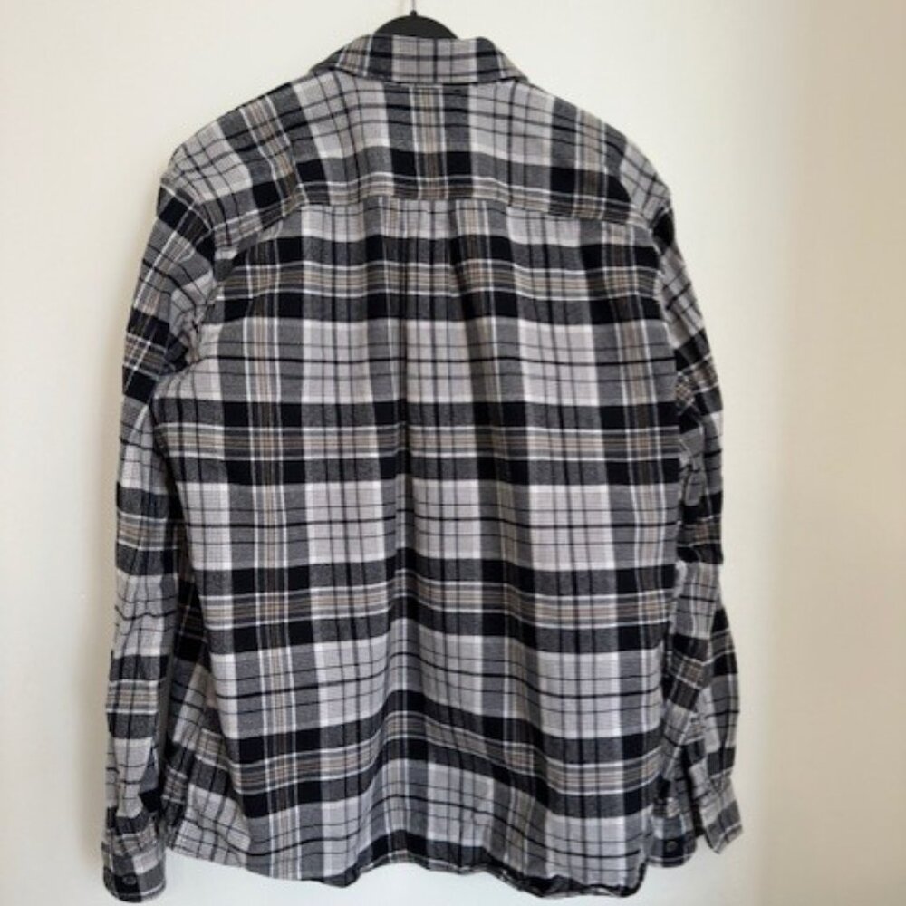Eddie Bauer Plaid button shirt size TXL 100% cotton - Picture 5 of 6